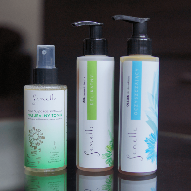 Zestaw kosmetyków do oczyszczania skóry