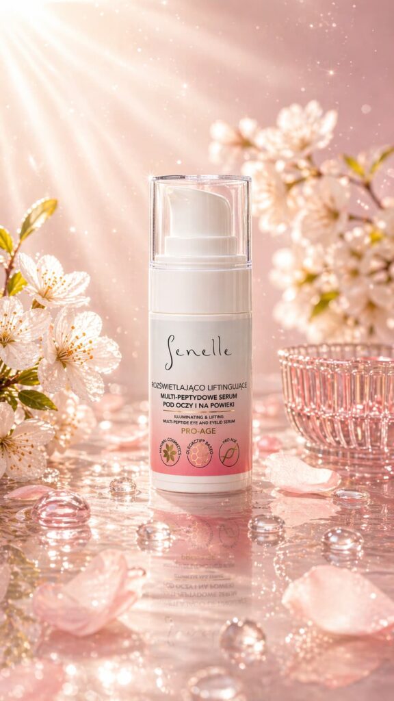 Rozświetlająco-Liftingujące Multi-Peptydowe Serum Pod Oczy i Na Powieki